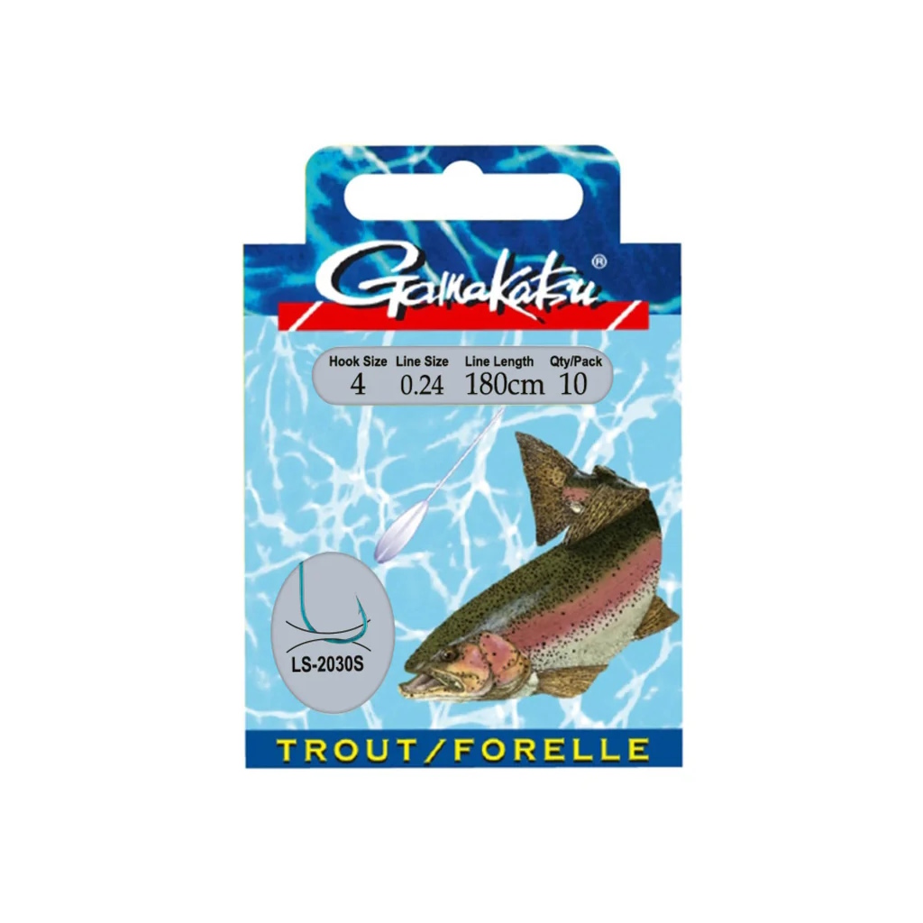 GAMAKATSU Forellen-Vorfach Sbiro 180 cm Blau 0,22