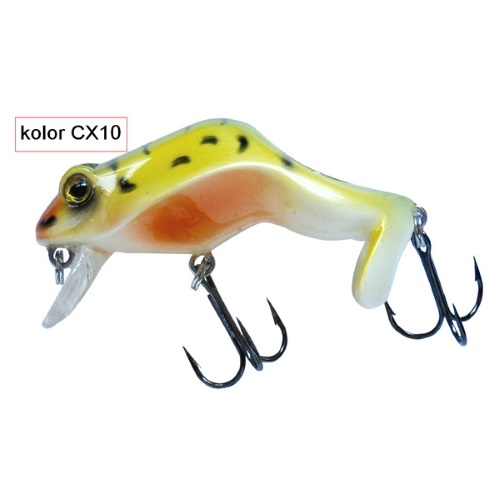 Wobbler Super Frog, floating  Yellow