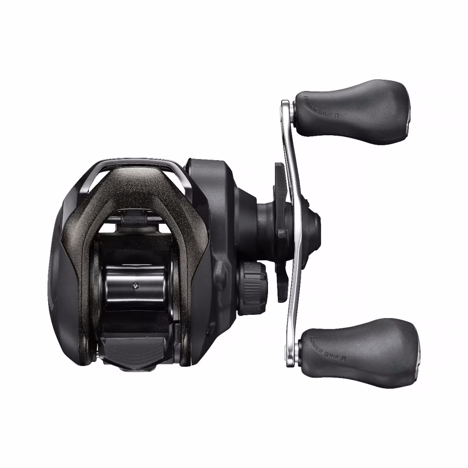 SHIMANO Caius Baitcastrolle151 HG 3+1BB, Allround-Baitcaster für Einsteiger, 3+1 Kugellager, Level Wind, VBS, Super Free Spool, XT-7 Gehäuse, Aluminiumspule