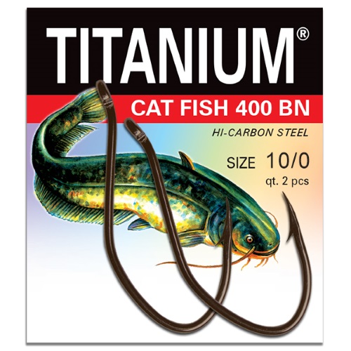 Lose Titanium Cat Fish-Haken    4/0
