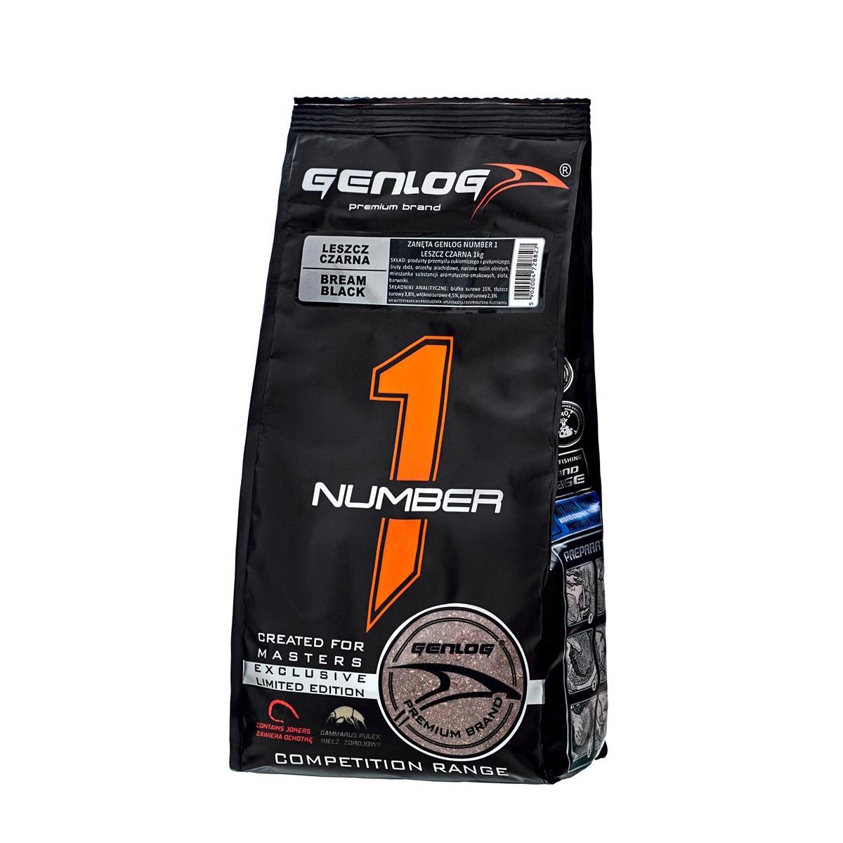 GENLOG Lockfutter No. 1 Bream (Brasen) 1 kg