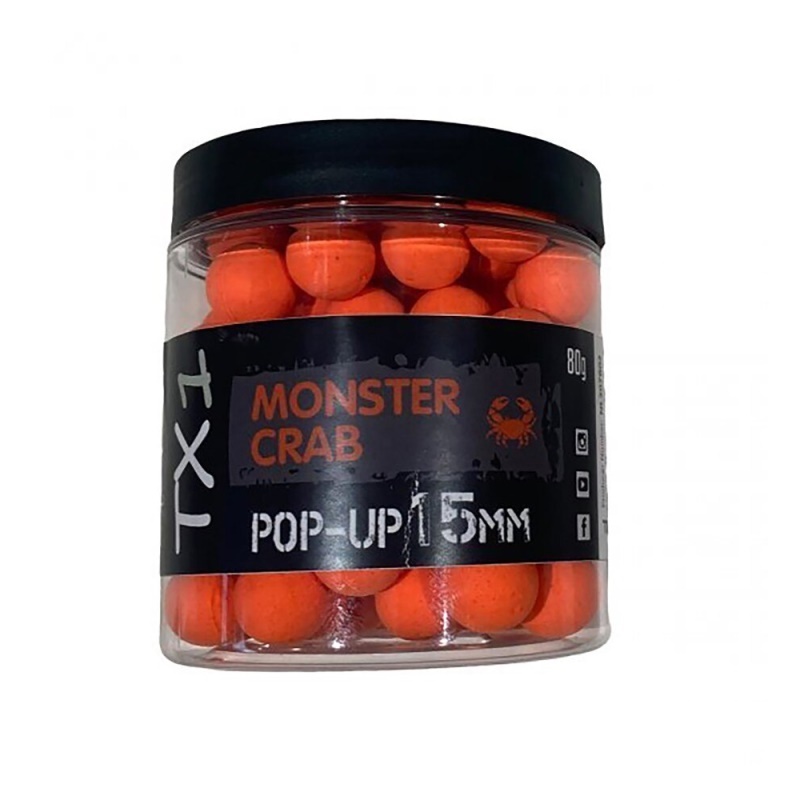 SHIMANO TX1 Pop Up Boillies 12 mm Monster Crab / Orange