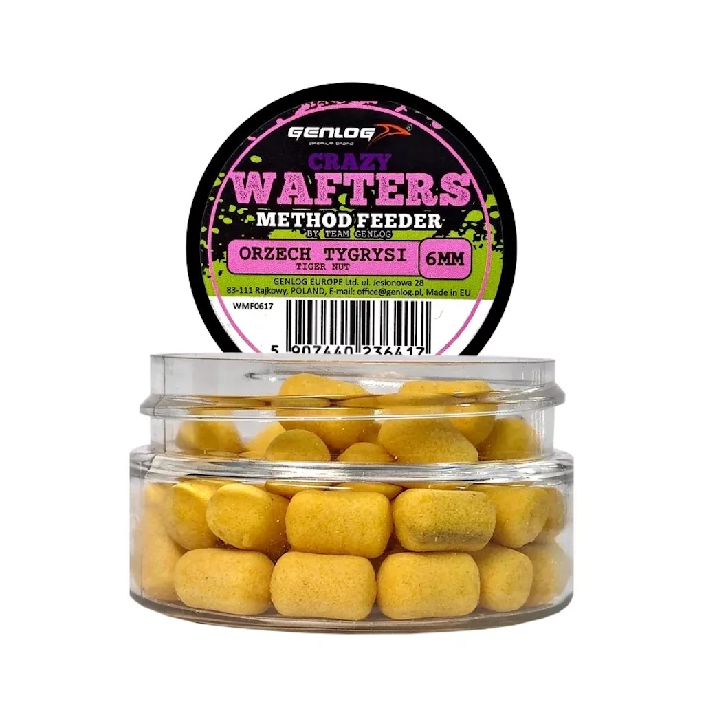 GENLOG Method Feeder Wafters CRAZY Schwebend  8mm 15g Tiger Nut
