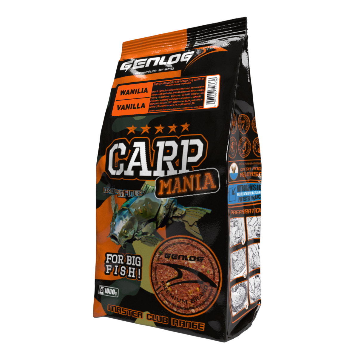 Lockfutter Carp Mania Vanilla 1 kg