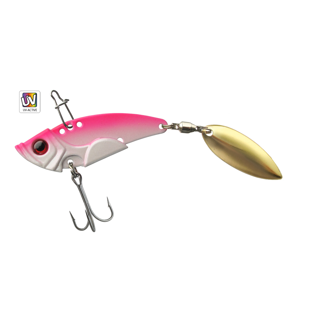 Phantom-F Spinner Jig 14g/5,5cm pink/weiss