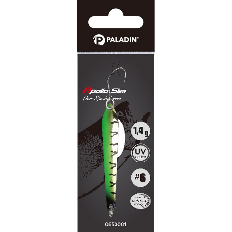 PALADIN Trout Spoon Apollo Slim Einzelhaken 3,5cm  1,4g