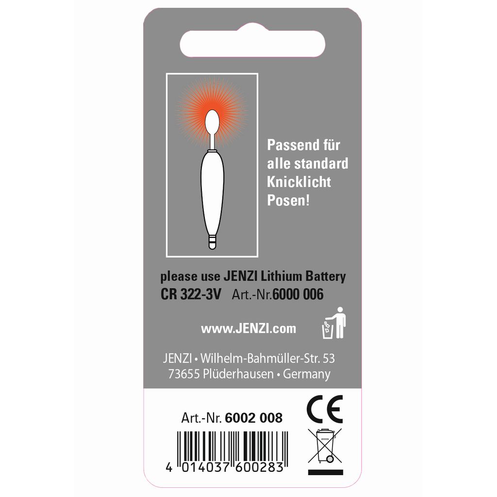 LED Knicklicht Bulb red 2 St.