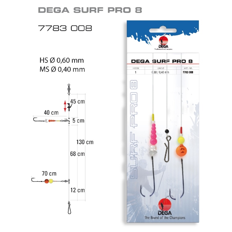 DEGA Surf Pro Rig 08