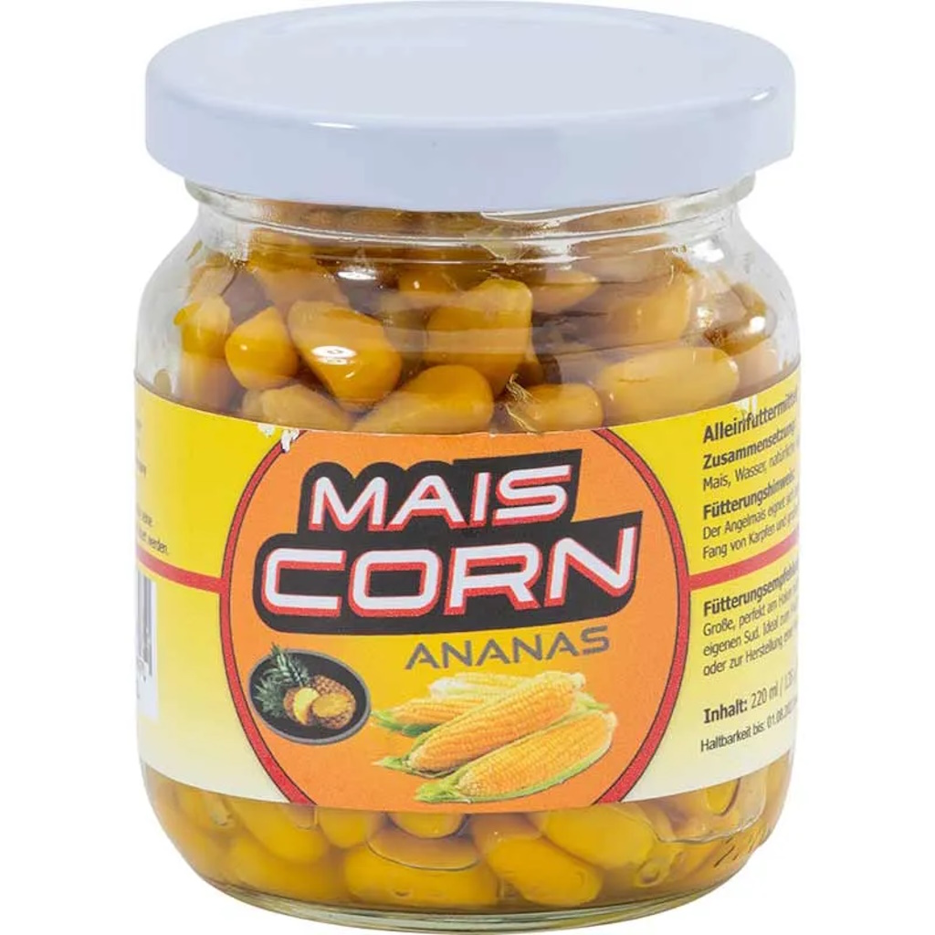 SAENGER Mais Corn Ananas im Glas – Hakenköder 125 g