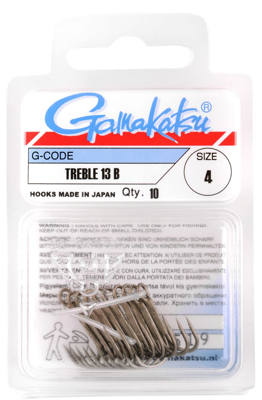 GAMAKATSU Haken Treble Bronse 10