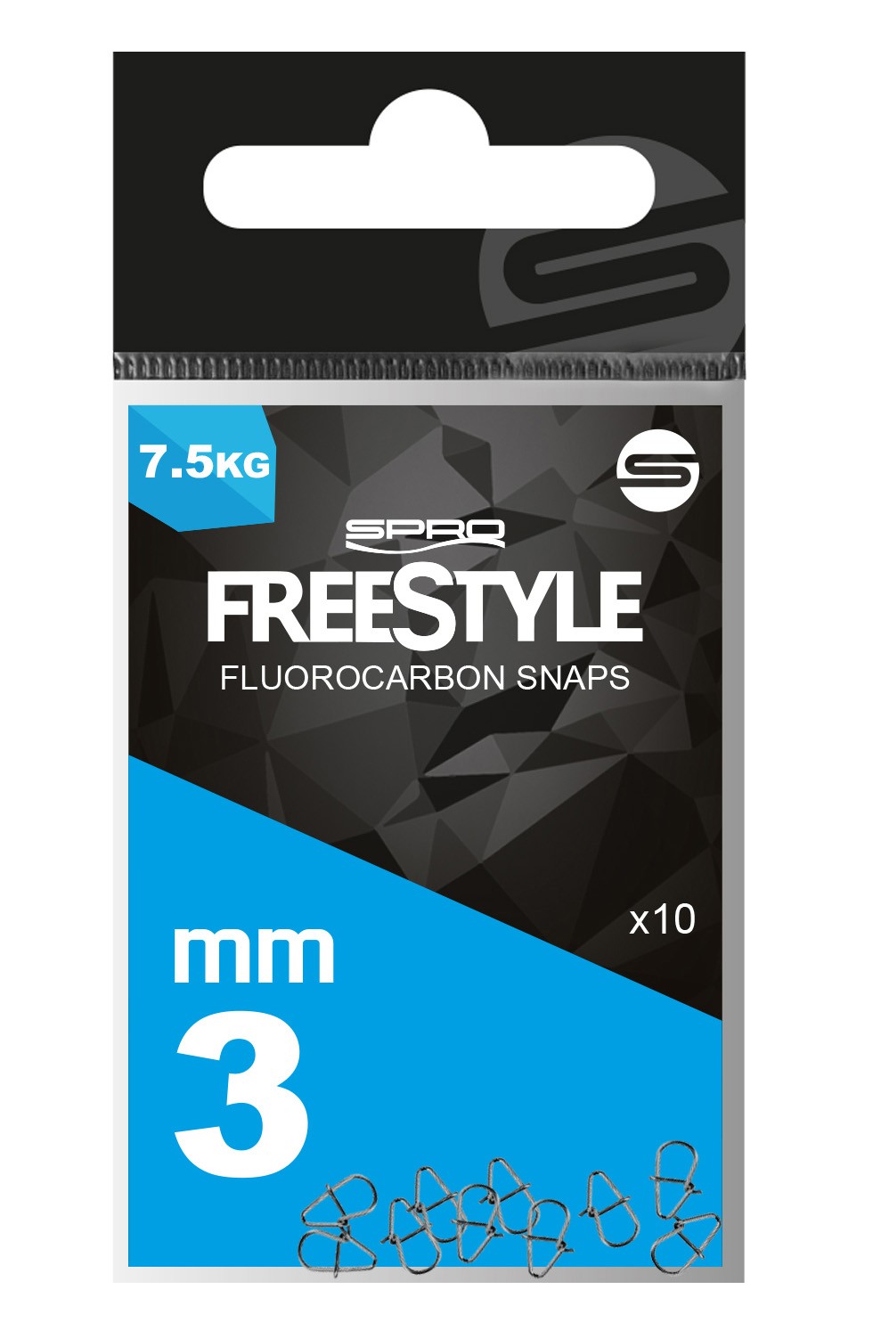 Free Style Fluorocarbon Snaps 4,0 mm