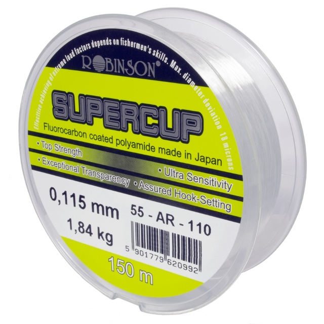 Spule Fluorcarbon Supercup 150m Spule Fluorcarbon Supercup 150m