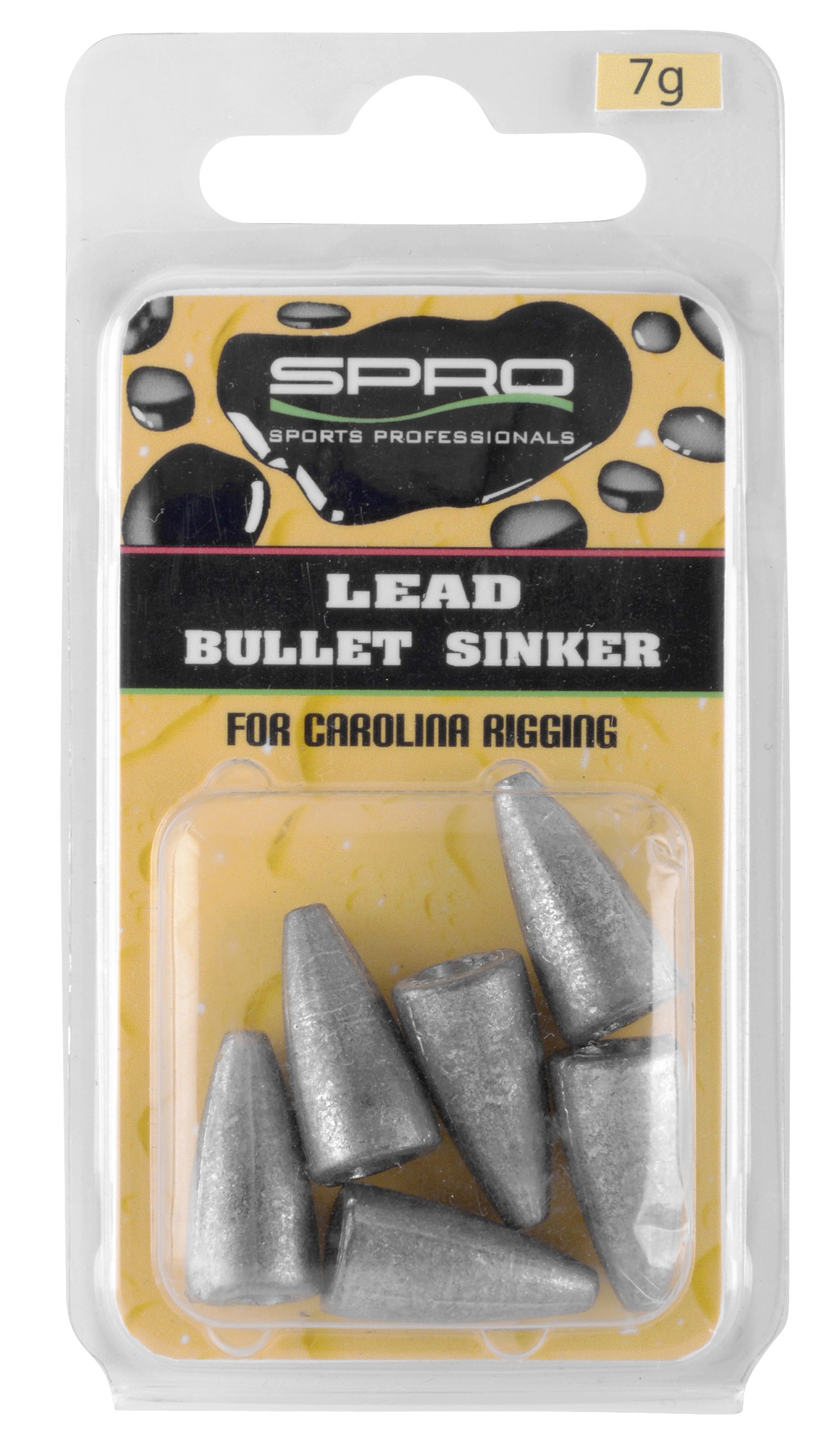 Spro Lead Bullet sinkers 3,5 g / 6 Stück