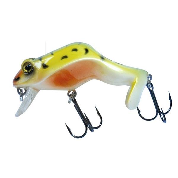 Wobbler Super Frog, floating  Yellow