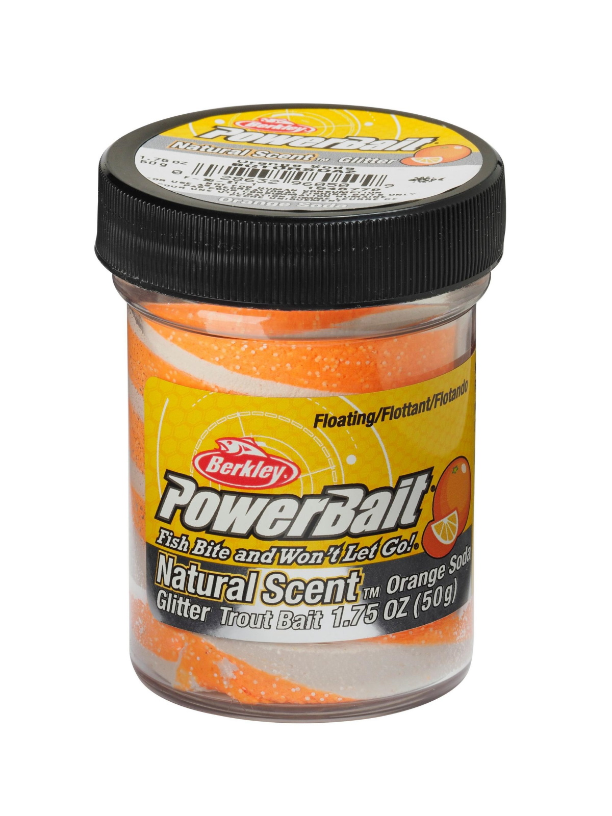 PowerBait Select Trout Bait Fruit Range Orange Soda