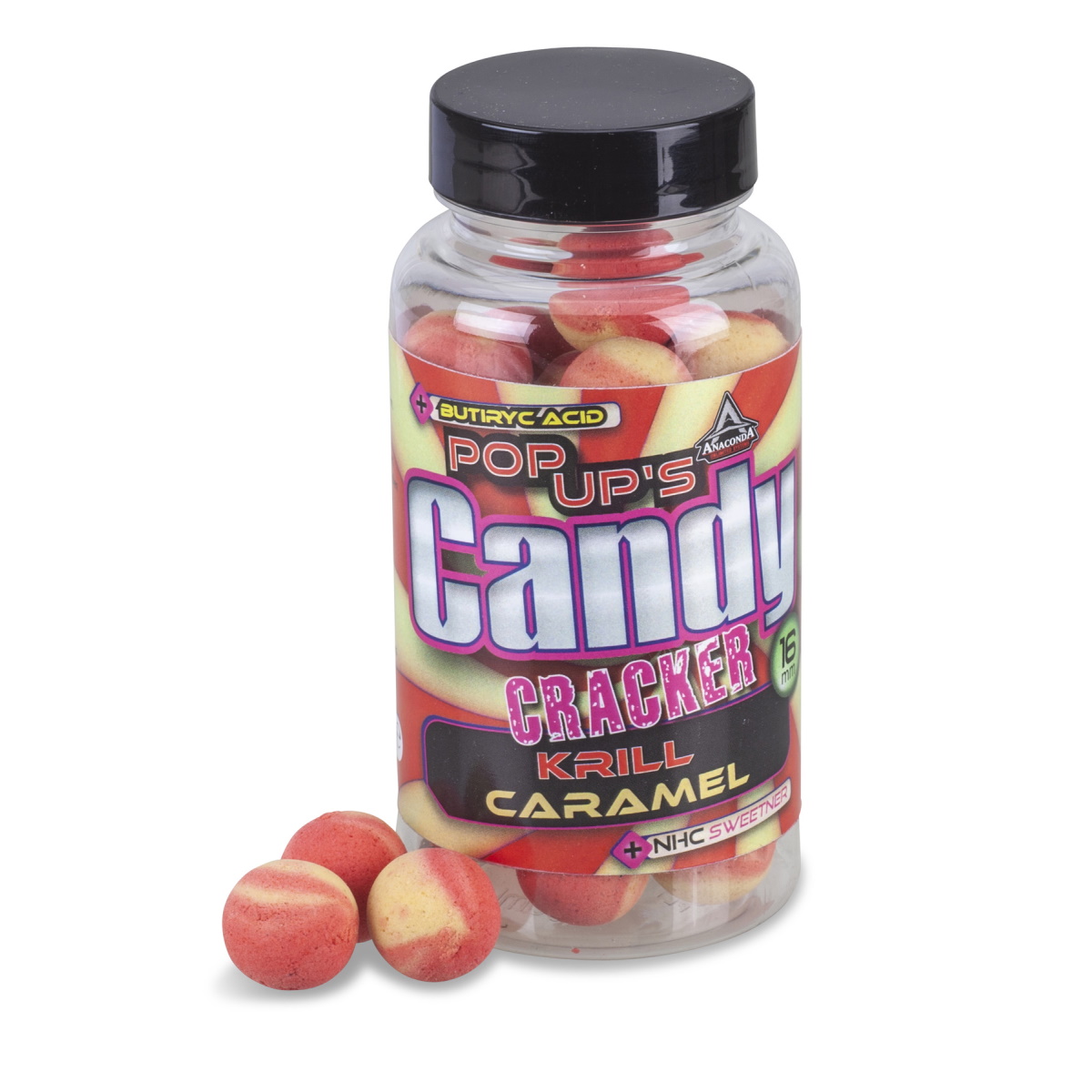 ANACONDA Candy Cracker Mini-Boilies Pop Up's 16 mm