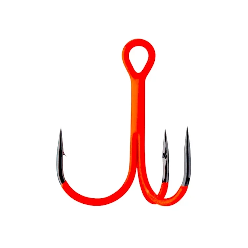 Fluo rote 3S Drillingshaken von 4SPIN, 5 Stk.