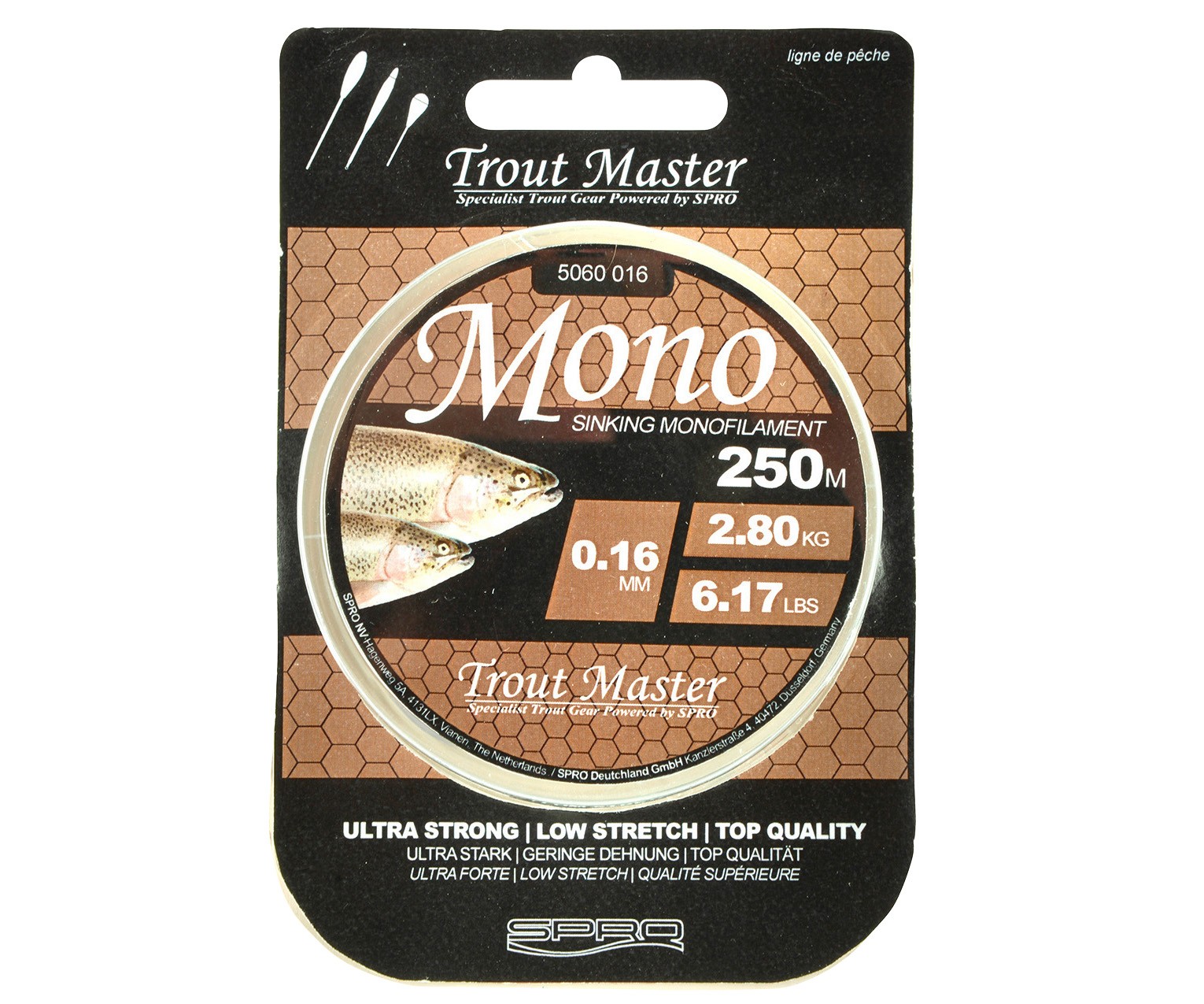 Trout Master Mono 200 m 0,22mm/4,98Kg