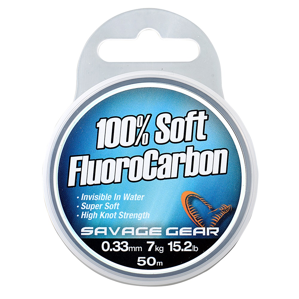 SAVAGEGEAR 100% Soft Fluorocarbon 0,26mm/4,7 kg/50 m