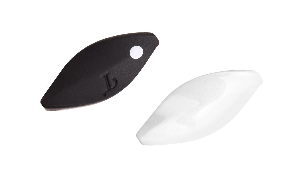 Trout Master Incy Inline Spin UV Spoon 3,0g mit Einzelhaken Black/White