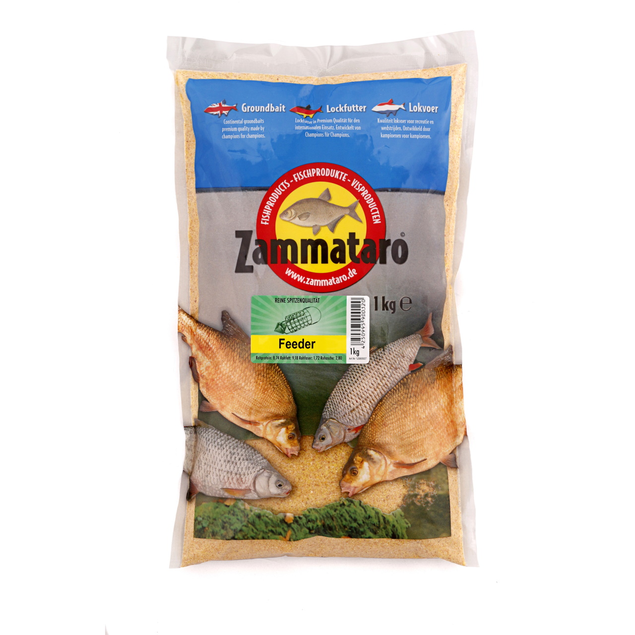Zammataro Premium Fertigfutter - Feeder 1 kg
