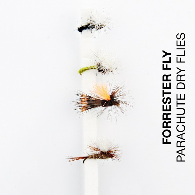 Forrester Fly-Sortiment Parachute Dry Flies