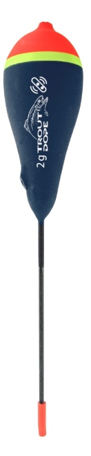Rohacell Forellenpose mit Rassel - bauchig  2g/10cm