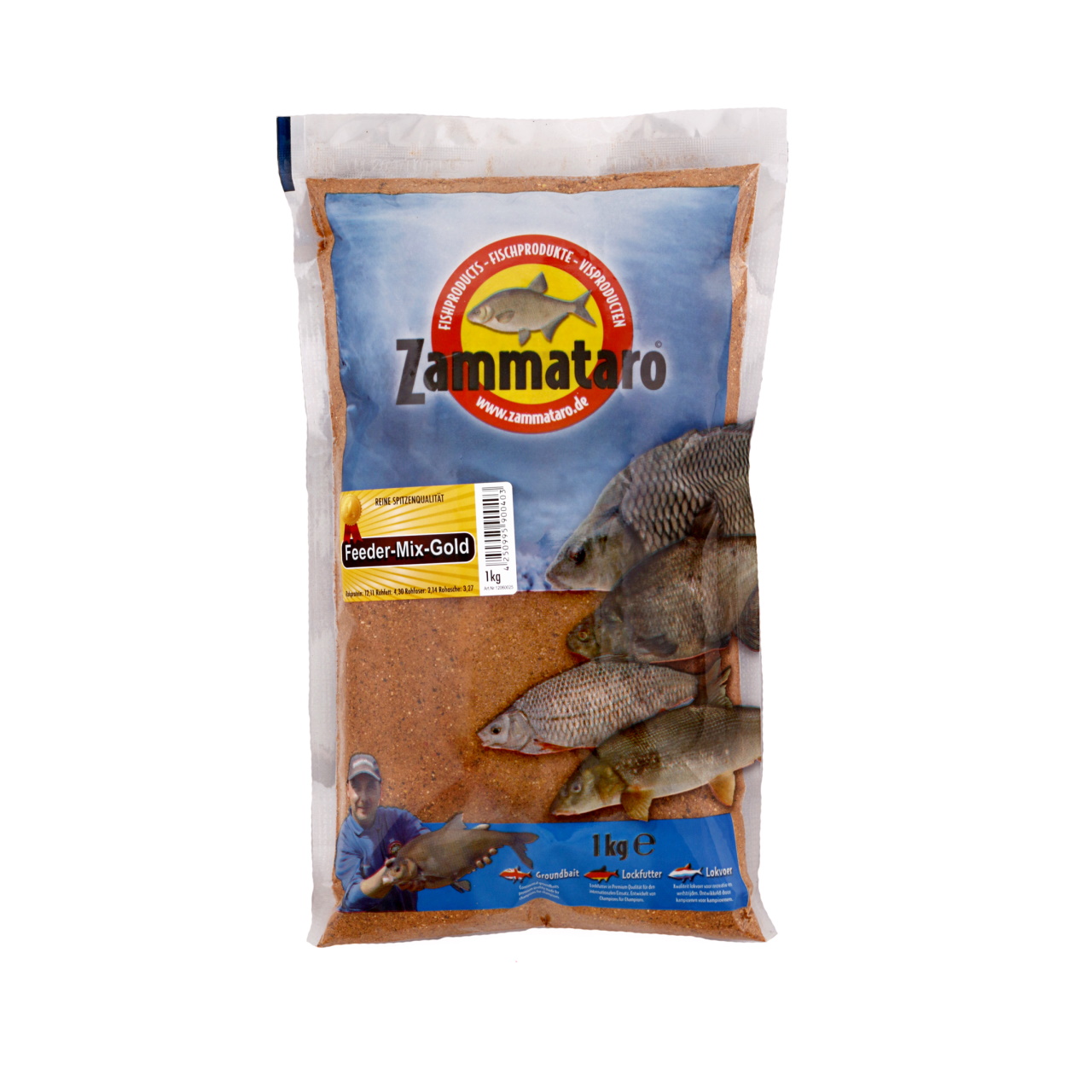 Zammataro Premium Fertigfutter - Feeder Mix Gold 1 kg