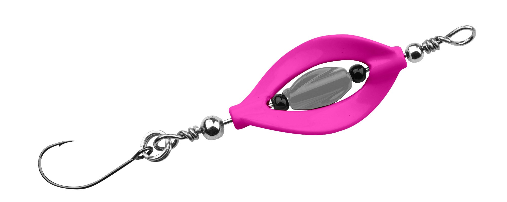 Trout Master Double Spin Spoon mit Einzelhaken Violet