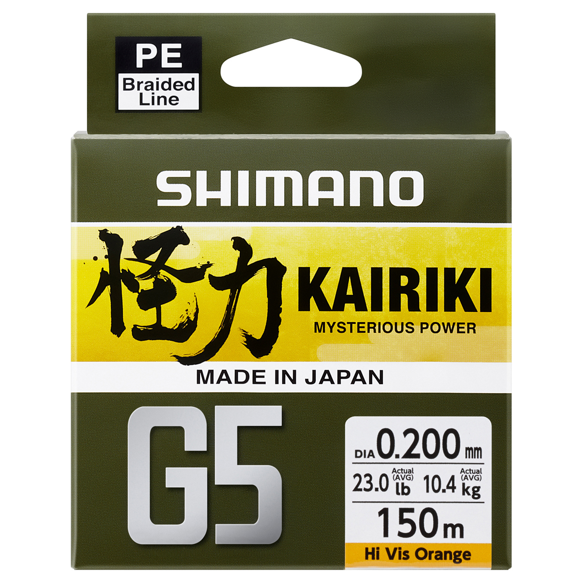 Shimano Kairiki G5 Steel Gray 150 m