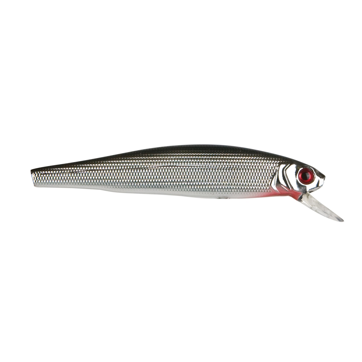 IRON CLAW DOIYO I Yaseta 126 Ukabu SH Silbern, 126 mm, 24 g, Twitchbait mit Original Mustad Drillingen, geeignet für Flachwasserangeln