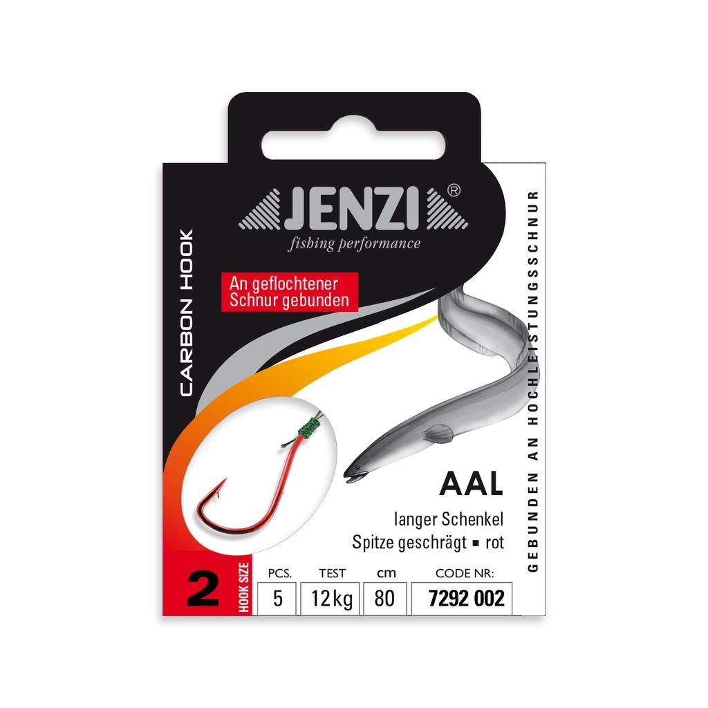 JENZI Aal  Haken Geflochten Gr. JENZI Aal  Haken Geflochten Gr. 8 / 12 kg