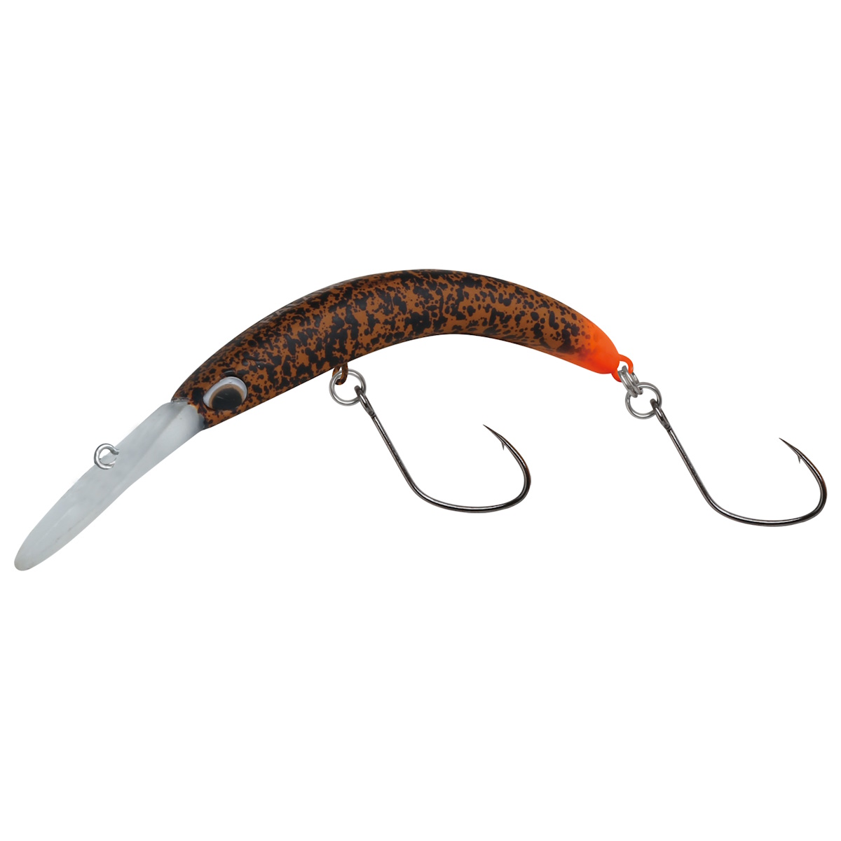 PALADIN Banana Joe Wobbler, 7,5 cm, 2,8 g, sinkend I, UV-Lackierung, aggressive Bauart mit Kiemendeckel, auffälliger Look für Forellenangeln
