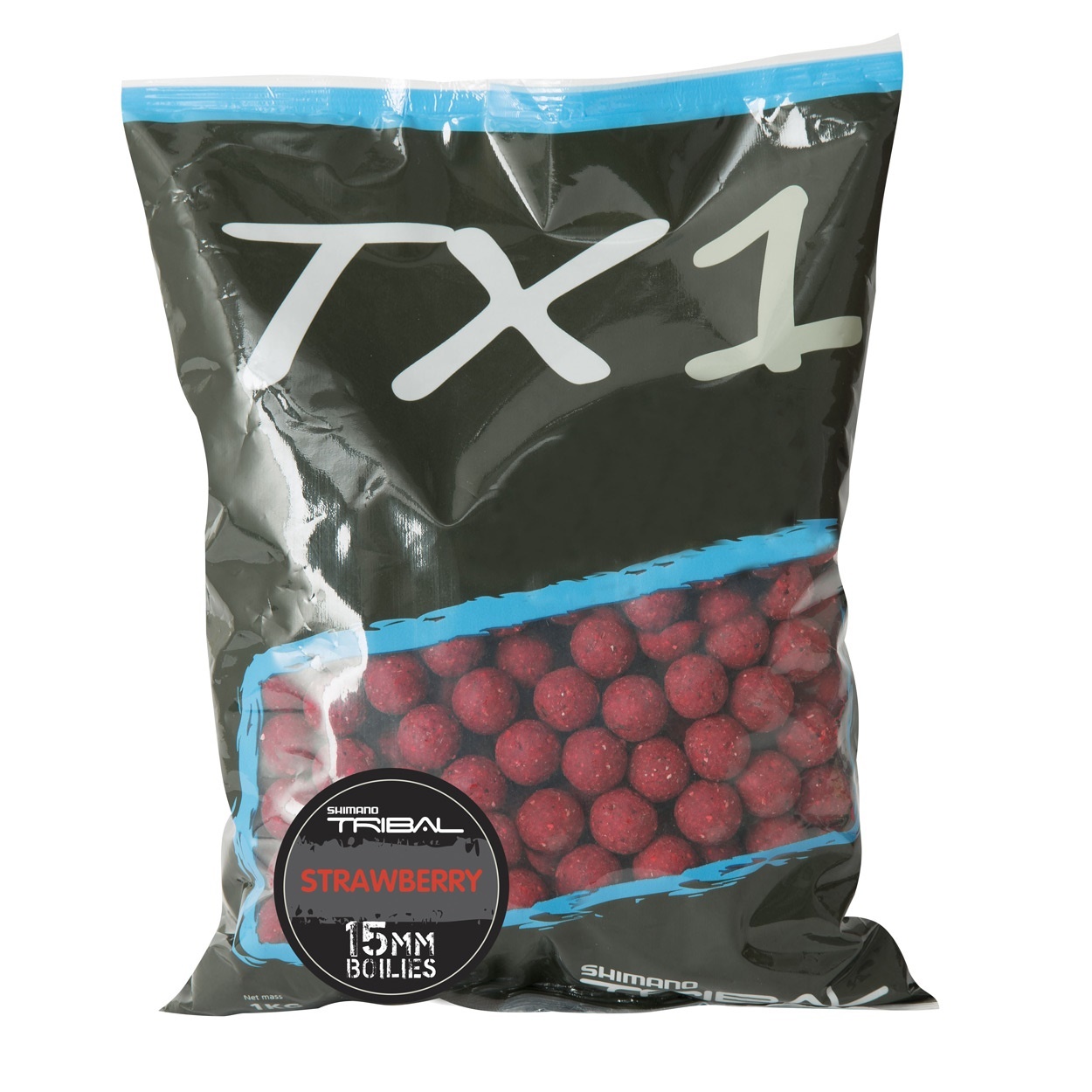 Shimano TX1 Boilies 15 mm Strawberry
