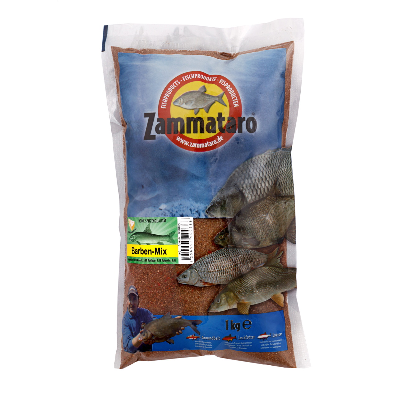 Zammataro Premium Fertigfutter - Barben Mix 1 kg