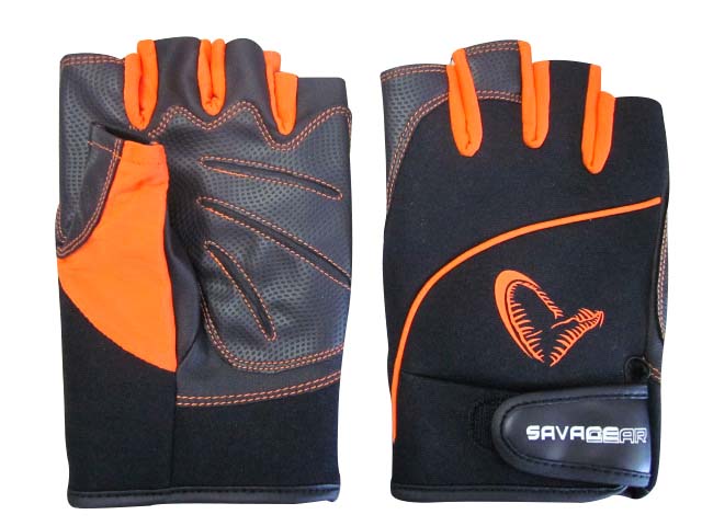 Savage Handschuh mit kurzen Fingern.Protec Glove  XL