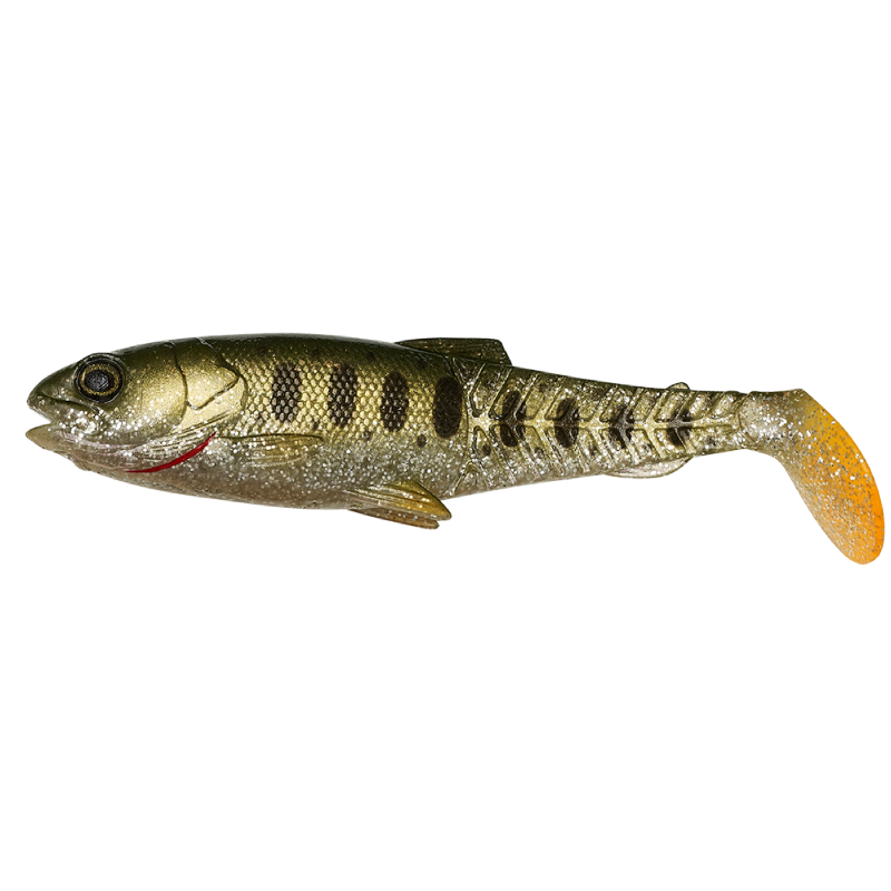 SAVAGE GEAR Craft Cannibal Paddelteil 12,5 cm Olive Pearl Silver Smolt
