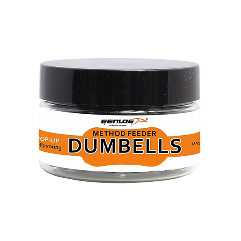 GENLOG Method Feeder Dumbells CRAZY Pop Up 8mm 10g Fermented Corn