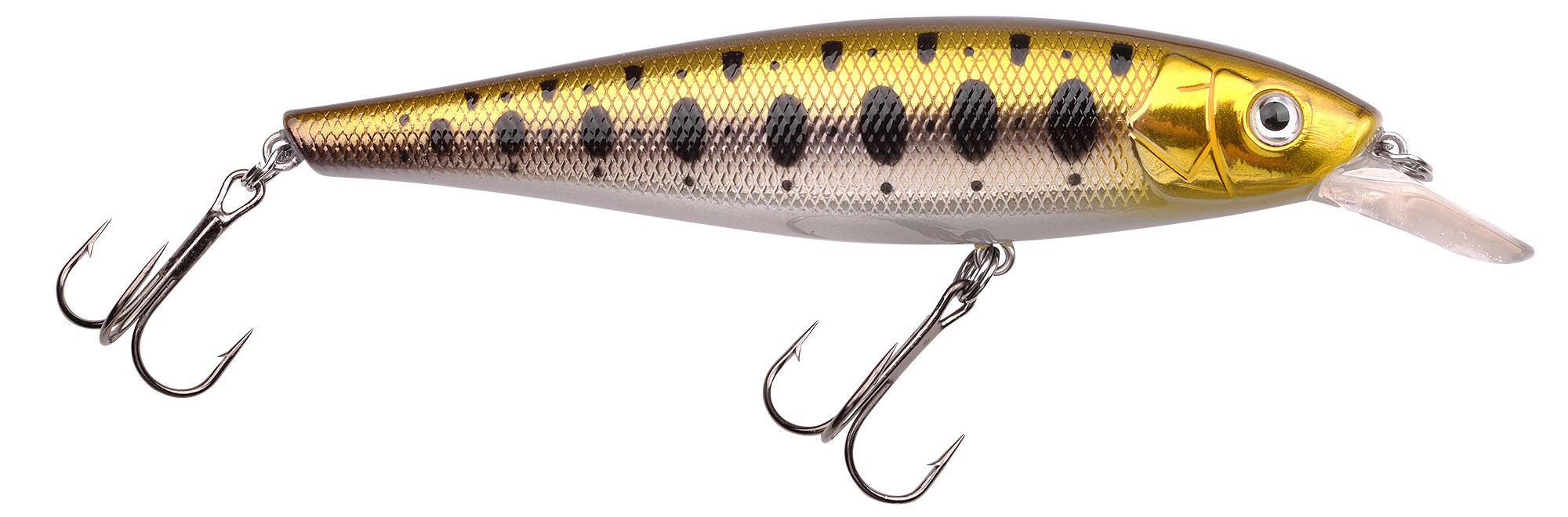 SPRO Power Catcher Minnow 5 cm Gold Trout Wobbler, Floating