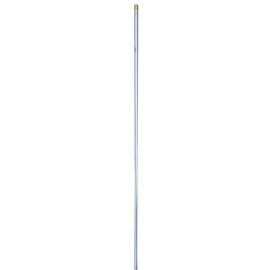 PALADIN Erd-Speer Bankstick 50 cm aus Aluminium – Alu-Edition, Englisches Gewinde für stabilen Halt, Rutenhalter
