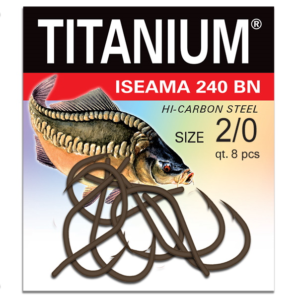 Lose Titanium Iseama Carp 240BN Haken 1/0