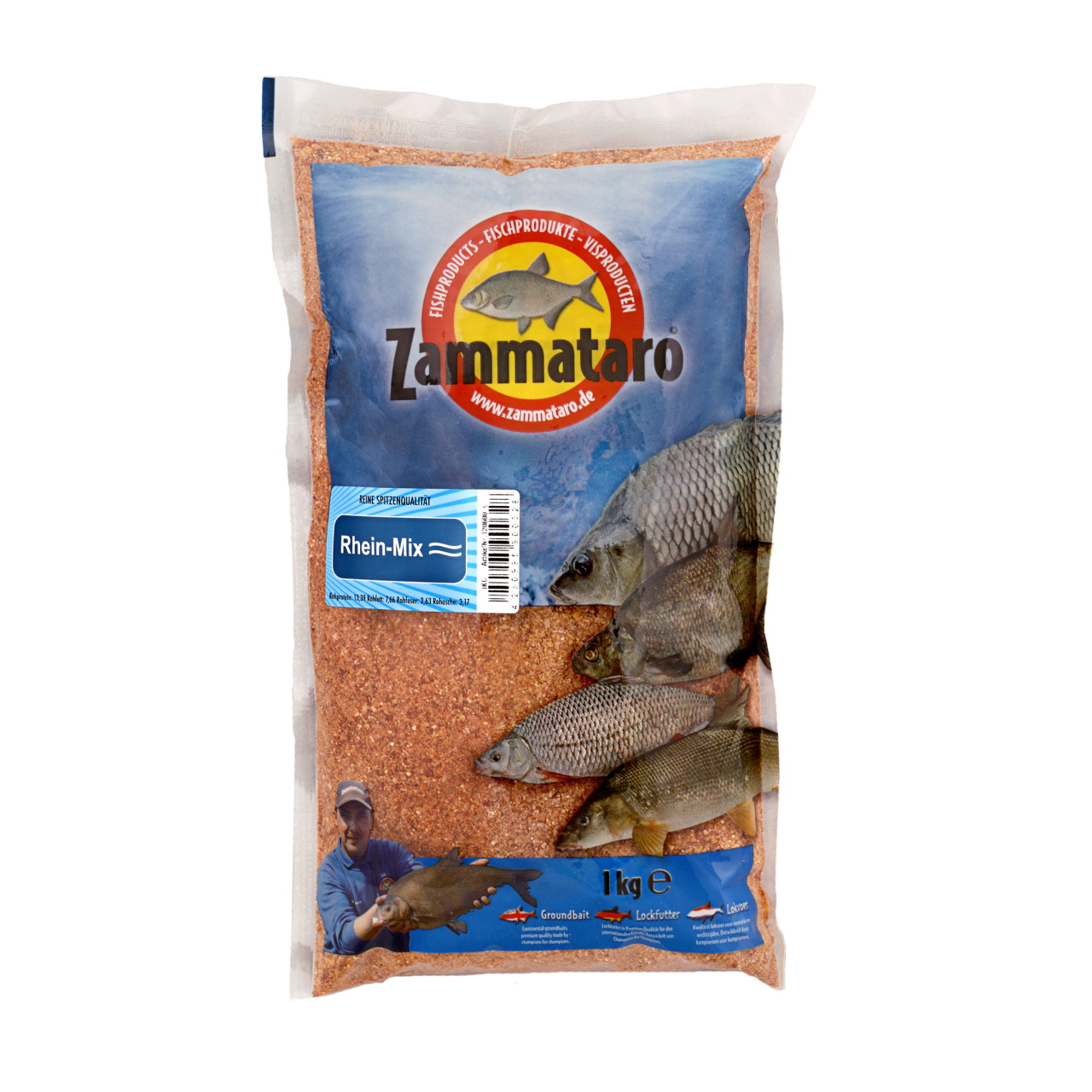 Zammataro Premium Fertigfutter - Rhein Mix 1 kg