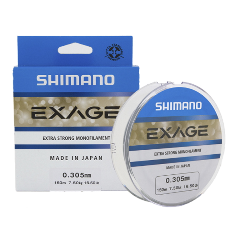 Shimano Exage Mono / 300m 0,405 mm / 12,9 kg