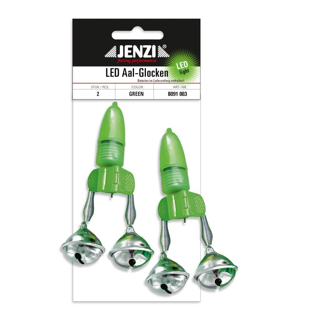 LED Aalglocke grün, 2 Stück, Lieferung inkl. Batterien