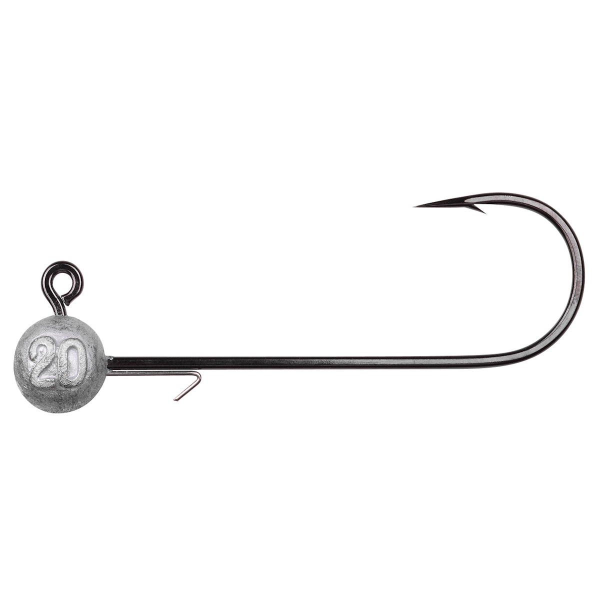 Spro Round Jig Head HD 8/0 10g, Heavy Duty Jigkopf mit Gamak