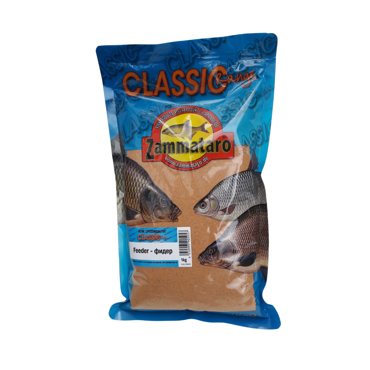 Zammataro Fischlockfutter Classic Range - Feeder 1 kg