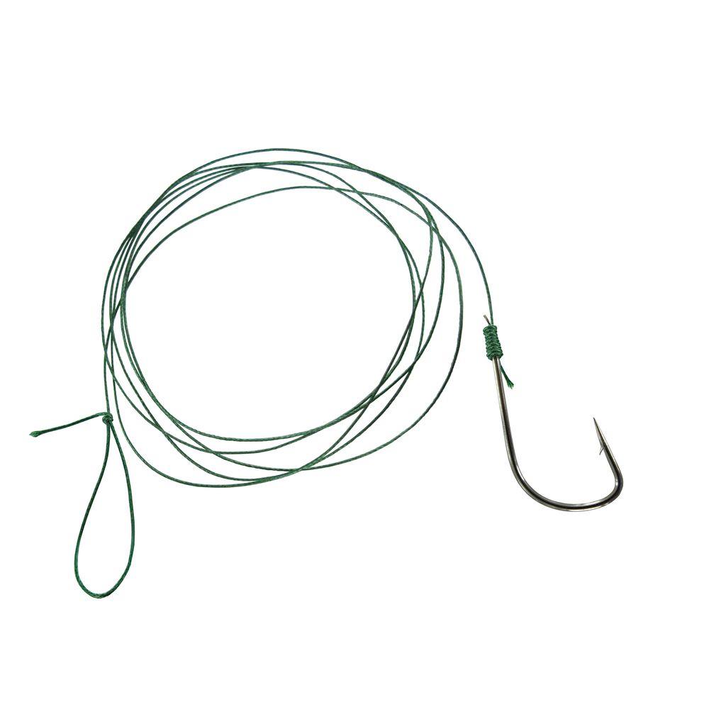 JENZI Zander  Haken Geflochten Gr. JENZI Zander  Haken Geflochten Gr. 1/0 / 12 kg