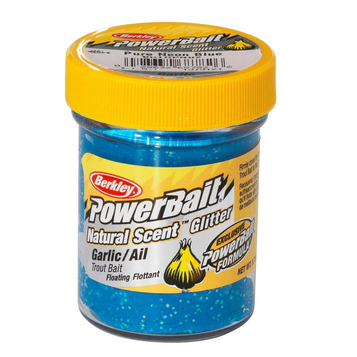 PowerBait Natural Glitter Trout Bait Garlic