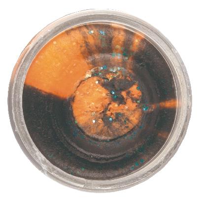 PowerBait Glitter Trout Bait schwarz/orange