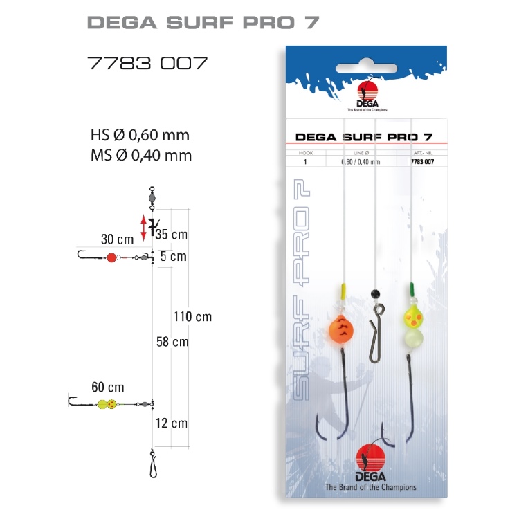 DEGA Surf Pro Rig 07